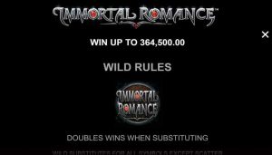Immortal Romance rules
